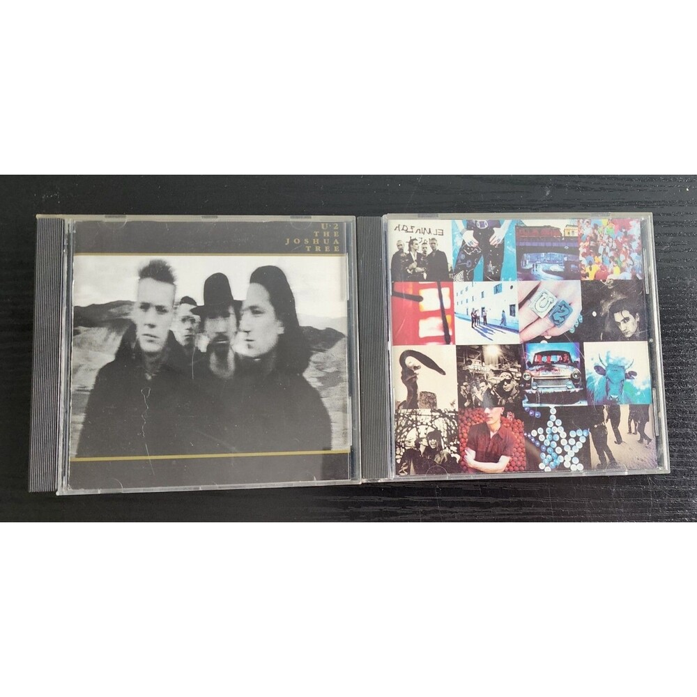 U2 - Lot of 2 Music CDs - The Joshua Tree 422-842 298-2 / Achtung Baby I2 10347